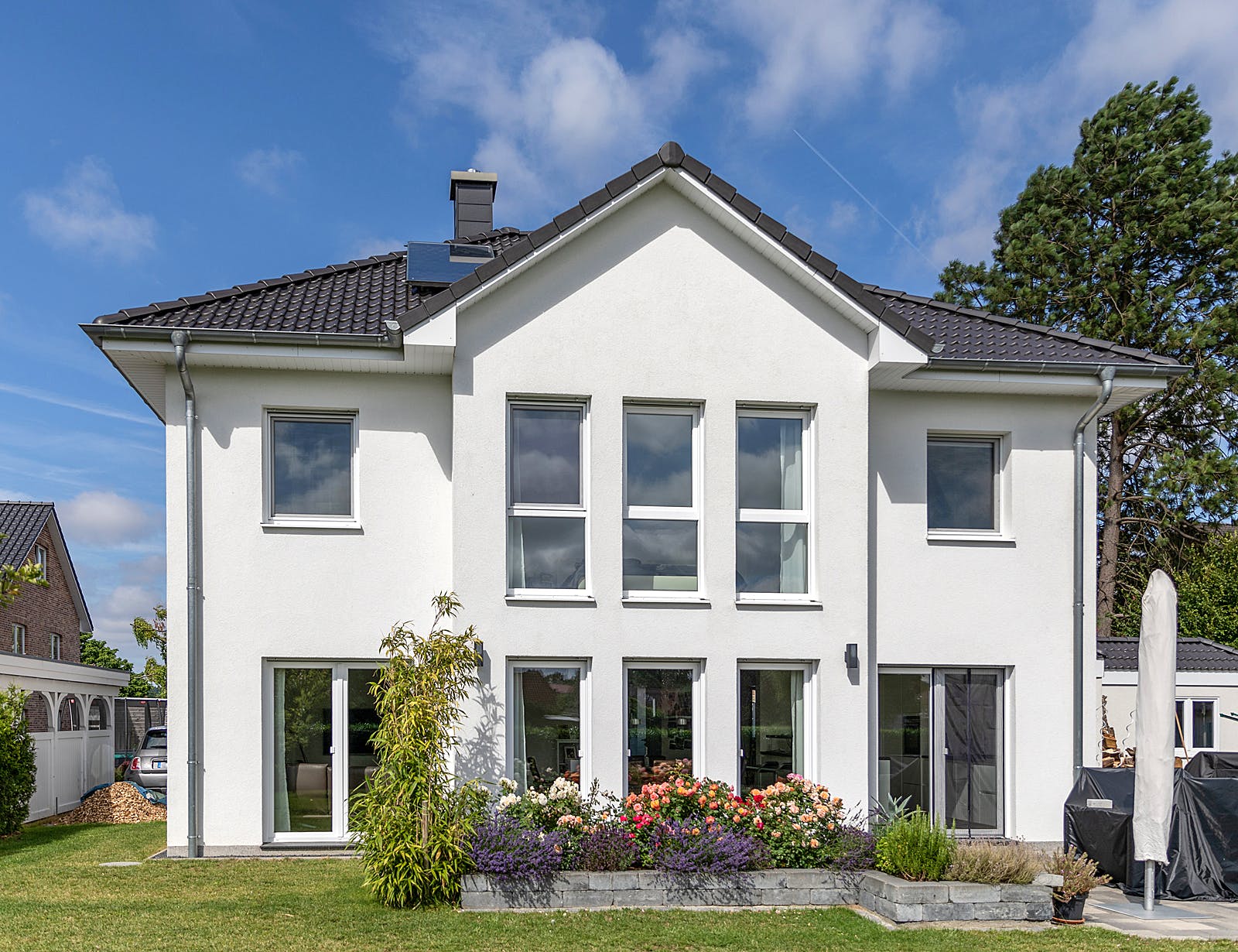 Massivhaus EFH 2.0 - 195 von Dan Concept Massivhaus, Stadtvilla Außenansicht 1