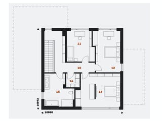 Fertighaus Vision 225 von Danwood - VISION by Danwood Schlüsselfertig ab 876800€, Cubushaus Grundriss 2