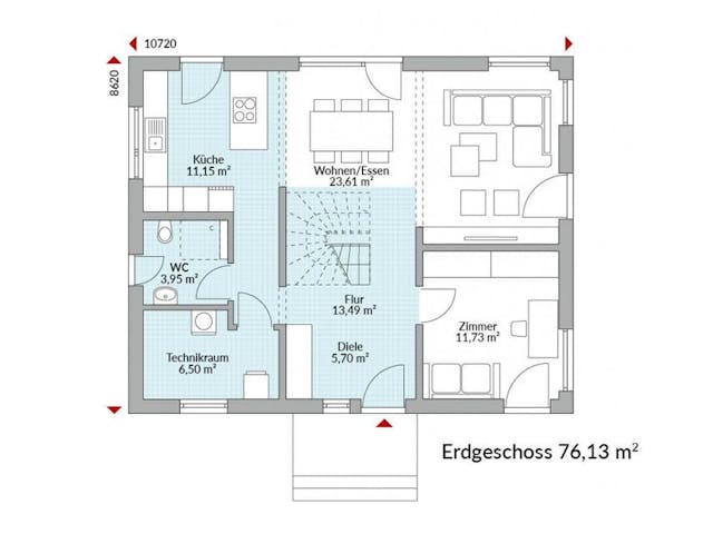 Fertighaus Park 151.1W von Danwood Schlüsselfertig ab 311100€, Stadtvilla Grundriss 1 Fertighaus Park 151.1W von Danwood Schlüsselfertig ab 311100€, Stadtvilla Grundriss 1