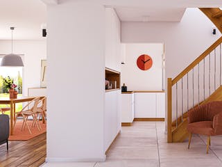 Fertighaus Point 126.1 von Danwood Schlüsselfertig ab 251100€, Satteldach-Klassiker Innenansicht 3