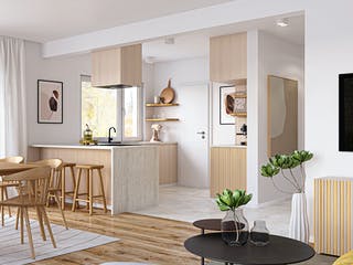 Fertighaus Point 133.1 von Danwood Schlüsselfertig ab 285300€, Satteldach-Klassiker Innenansicht 4