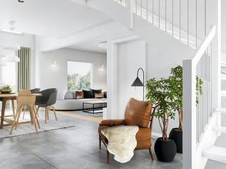 Fertighaus Point 145 von Danwood Schlüsselfertig ab 312900€, Satteldach-Klassiker Innenansicht 4