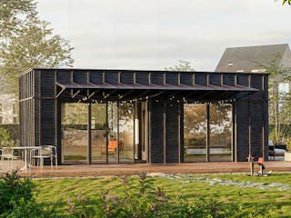 Fertighaus Tiny Haus Dwelli TR#1 von Dwellii House Schlüsselfertig ab 148000€, Bungalow Außenansicht 1