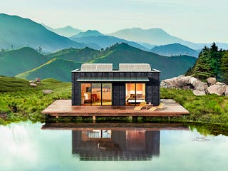 Fertighaus Tiny Haus Dwelli TR#1 von Dwellii House Schlüsselfertig ab 148000€, Bungalow Außenansicht 5