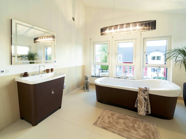 Fertighaus Edition Select 186 von Wolf-Haus Schlüsselfertig ab 442104€, Satteldach-Klassiker Innenansicht 1