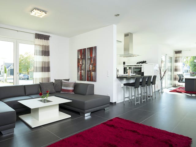 Fertighaus Edition Select 186 von Wolf-Haus Schlüsselfertig ab 442104€, Satteldach-Klassiker Innenansicht 8