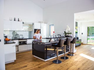 Fertighaus Bungalow 200 von FischerHaus Schlüsselfertig ab 663221€, Bungalow Innenansicht 2