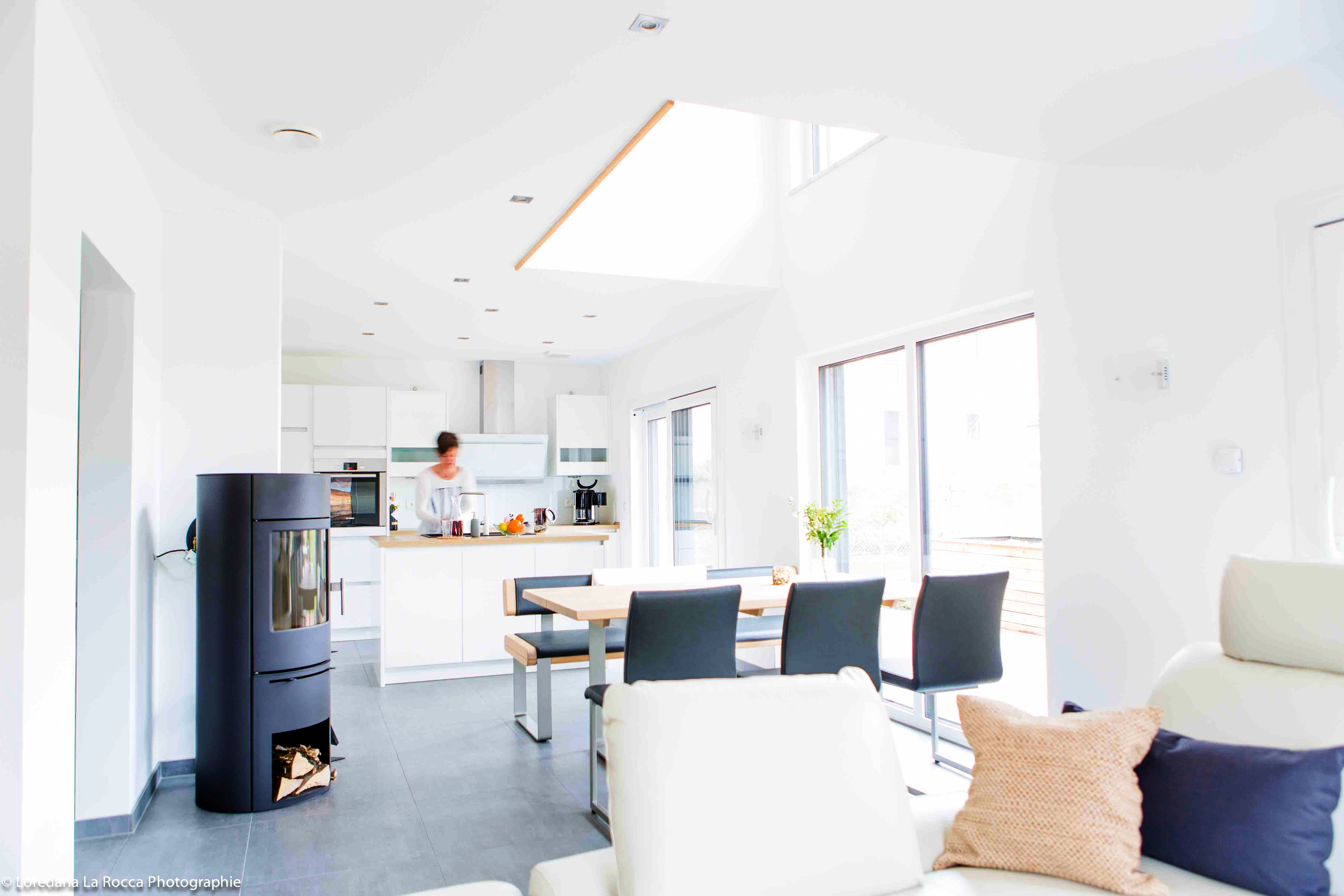 Fertighaus Modern 145 von FischerHaus Schlüsselfertig ab 329940€, Satteldach-Klassiker Innenansicht 1