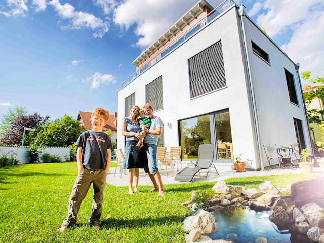 Fertighaus Modern 173 von FischerHaus Schlüsselfertig ab 502392€, Cubushaus Außenansicht 1