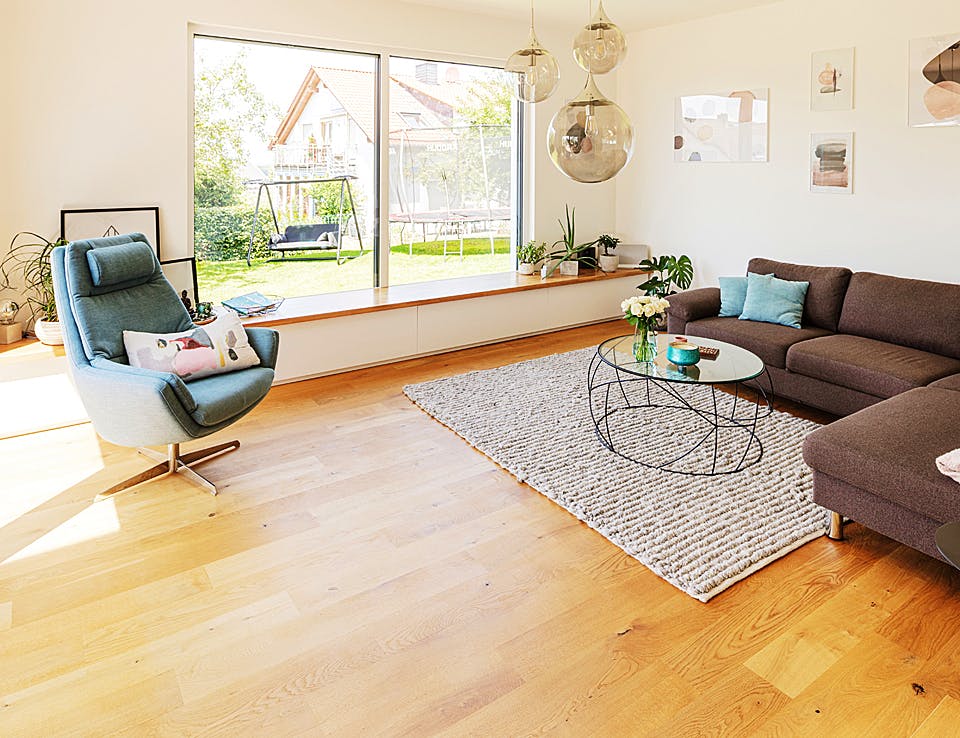 Fertighaus Haus John von Fertighaus WEISS Schlüsselfertig ab 572000€, Satteldach-Klassiker Innenansicht 1