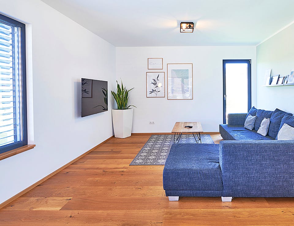 Fertighaus Haus Prümmer von Fertighaus WEISS Schlüsselfertig ab 418000€, Stadtvilla Innenansicht 1