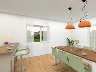 Massivhaus Stadthaus Cuxhaven von FIBAV Massivhaus, Satteldach-Klassiker Innenansicht 2