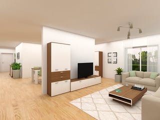 Massivhaus Stadtvilla Fürstenberg von FIBAV Massivhaus, Stadtvilla Innenansicht 1