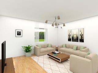 Massivhaus Stadthaus Kiel von FIBAV Massivhaus, Satteldach-Klassiker Innenansicht 1