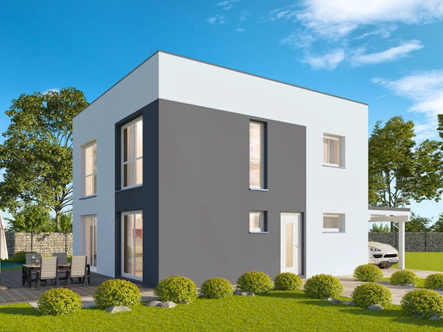 Massivhaus Stadtvilla Weimar von FIBAV Massivhaus, Stadtvilla Außenansicht 1 Massivhaus Stadtvilla Weimar von FIBAV Massivhaus, Stadtvilla Außenansicht 1