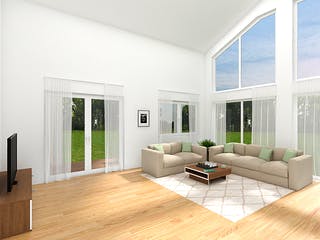 Massivhaus Wismar von FIBAV Massivhaus, Bungalow Innenansicht 1