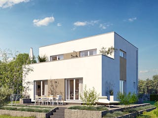 Fertighaus ARTIS 301 F STG von FingerHaus Schlüsselfertig ab 419749€, Cubushaus Außenansicht 1