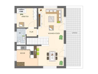 Fertighaus ARTIS 301 F STG von FingerHaus Schlüsselfertig ab 419749€, Cubushaus Grundriss 2