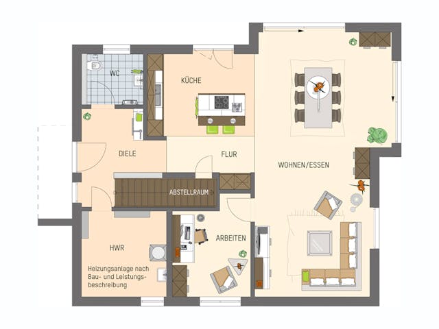 Fertighaus MH Schwarzwald - ARTIS 400 von FingerHaus Schlüsselfertig ab 456895€, Satteldach-Klassiker Grundriss 1 Fertighaus MH Schwarzwald - ARTIS 400 von FingerHaus Schlüsselfertig ab 456895€, Satteldach-Klassiker Grundriss 1