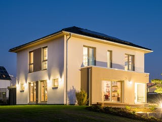 Fertighaus MH Kassel - MEDLEY 3.0 300 B W von FingerHaus Schlüsselfertig ab 440508€, Stadtvilla Außenansicht 2