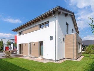 Fertighaus MH München-Poing - MEDLEY 3.0  300 B S215 von FingerHaus Schlüsselfertig ab 424449€, Außenansicht 1