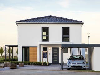 Fertighaus MH Frankenberg - MEDLEY 3.0 300 B von FingerHaus Schlüsselfertig ab 435213€, Stadtvilla Außenansicht 2