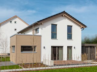 Fertighaus MH Babenhaus - TALO 110 von FingerHaus Schlüsselfertig ab 392531€, Satteldach-Klassiker Außenansicht 3