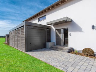 Fertighaus MH Babenhaus - TALO 110 von FingerHaus Schlüsselfertig ab 392531€, Satteldach-Klassiker Außenansicht 5
