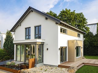 Fertighaus MH Mannheim - MEDLEY 3.0 von FingerHaus Schlüsselfertig ab 460934€, Satteldach-Klassiker Außenansicht 1