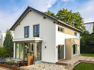Fertighaus MH Mannheim - MEDLEY 3.0 von FingerHaus Schlüsselfertig ab 460934€, Satteldach-Klassiker Außenansicht 1