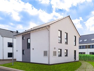 Fertighaus Juna von Fingerhut Haus Schlüsselfertig ab 430913€, Satteldach-Klassiker Außenansicht 3