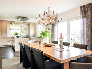 Fertighaus Lageto von Fingerhut Haus Schlüsselfertig ab 684475€, Cubushaus Innenansicht 1