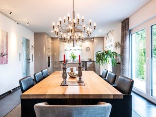 Fertighaus Lageto von Fingerhut Haus Schlüsselfertig ab 684475€, Cubushaus Innenansicht 2