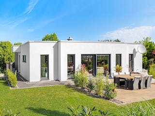 Fertighaus Malgara von Fingerhut Haus Schlüsselfertig ab 440930€, Bungalow Außenansicht 1