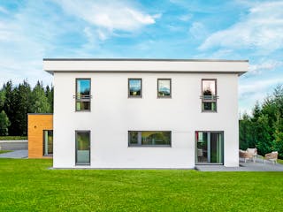Fertighaus Vilago - MH Neunkhausen von Fingerhut Haus Schlüsselfertig ab 623737€, Cubushaus Außenansicht 7