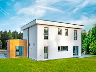 Fertighaus Vilago - MH Neunkhausen von Fingerhut Haus Schlüsselfertig ab 623737€, Cubushaus Außenansicht 3