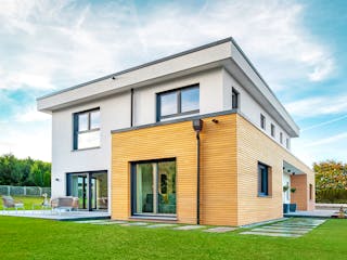 Fertighaus Vilago - MH Neunkhausen von Fingerhut Haus Schlüsselfertig ab 623737€, Cubushaus Außenansicht 5