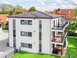 Fertighaus Sechsfamilienhaus 436 von FischerHaus Schlüsselfertig ab 1799041€, Stadtvilla Außenansicht 1
