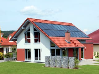 Fertighaus MH Marburg - frei geplant - FLAIRplus von FingerHaus Schlüsselfertig ab 411640€, Außenansicht 2