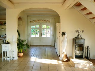 Fertighaus Klein Hansdorf von Fuhrberger Zimmerei Betriebsges. mbH, Fachwerk Innenansicht 6