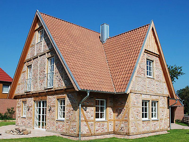 Fachwerkhaus mit Klinkerfassade von Fuhrberger Fachwerkhaus