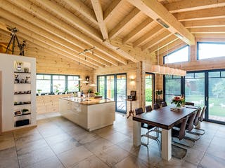 Blockhaus Am Oberrhein von Fullwood Wohnblockhaus Ausbauhaus ab 190000€, Bungalow Innenansicht 8