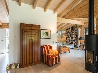 Blockhaus An der Sülz von Fullwood Wohnblockhaus Bausatzhaus ab 220000€, Bungalow Innenansicht 2