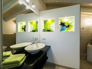 Blockhaus An der Sülz von Fullwood Wohnblockhaus Bausatzhaus ab 220000€, Bungalow Innenansicht 8