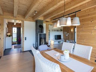 Blockhaus Köterbergblick von Fullwood Wohnblockhaus Ausbauhaus ab 190000€, Blockhaus Innenansicht 5