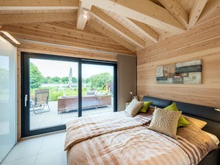 Blockhaus Seeblick von Fullwood Wohnblockhaus Ausbauhaus ab 390000€, Bungalow Innenansicht 7