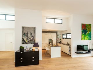 Fertighaus Generationenhaus von Meisterstück-HAUS, Pultdachhaus Innenansicht 3