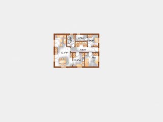 Massivhaus Grande von Wagener Systemhausbau Schlüsselfertig ab 214000€, Satteldach-Klassiker Grundriss 2