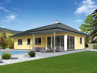 Fertighaus Trend 100 W von HARTL HAUS Schlüsselfertig ab 311120€, Bungalow Außenansicht 1