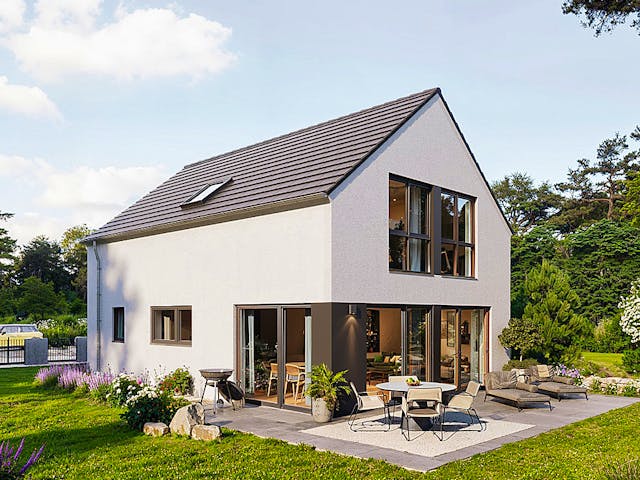 Massivhaus Classic 118.1 Aktion SystemHAUS von Haus der Handwerker Schlüsselfertig ab 295930€, Außenansicht 1 Massivhaus Classic 118.1 Aktion SystemHAUS von Haus der Handwerker Schlüsselfertig ab 295930€, Außenansicht 1